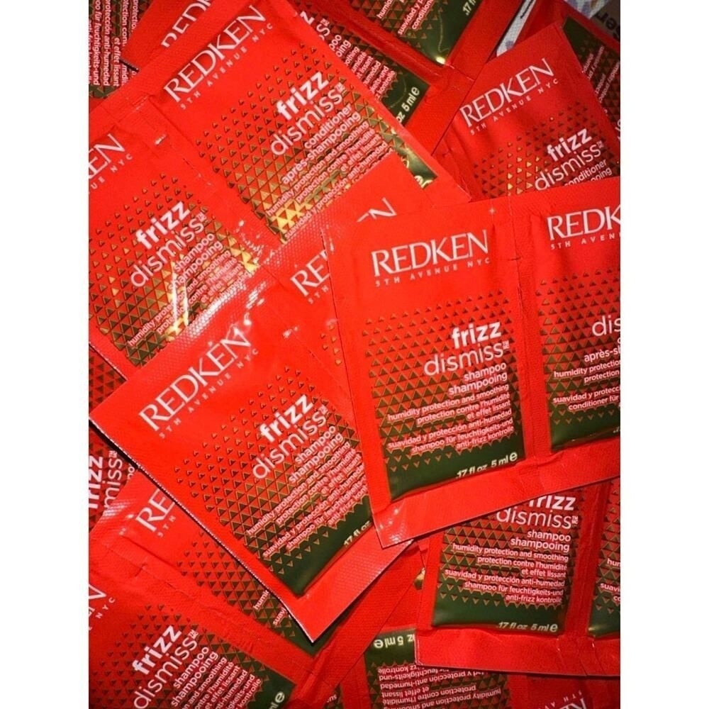 redken frizz dismiss shampoo conditioner travel packs